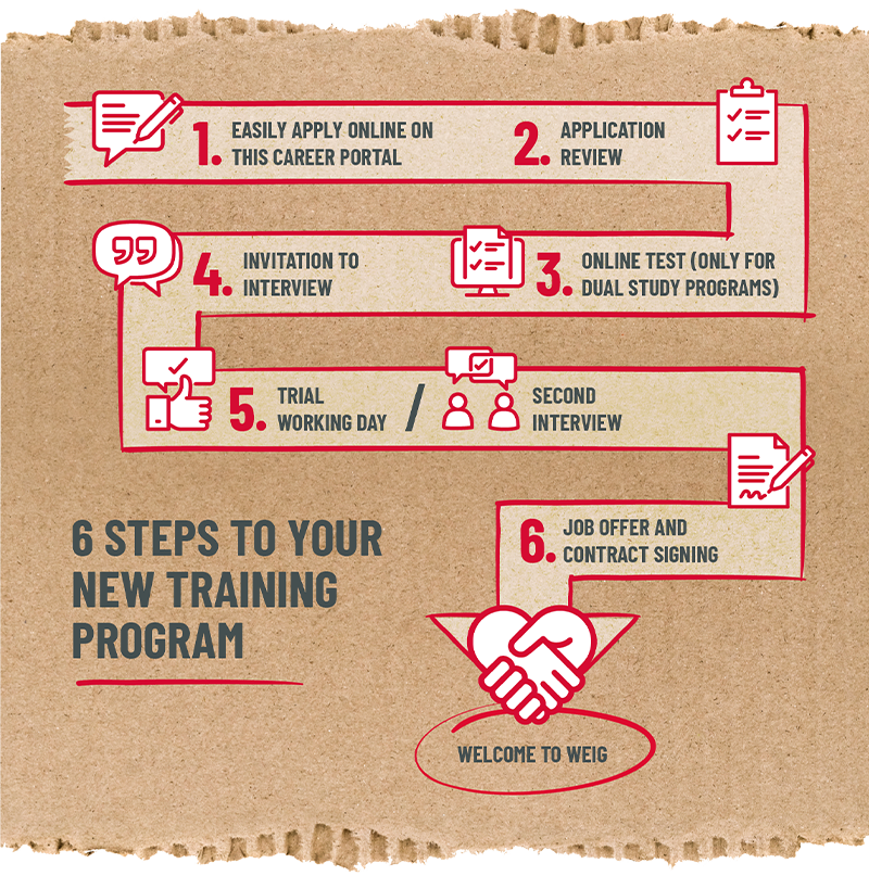 Weig webseite flussdiagramm 6 schritte en